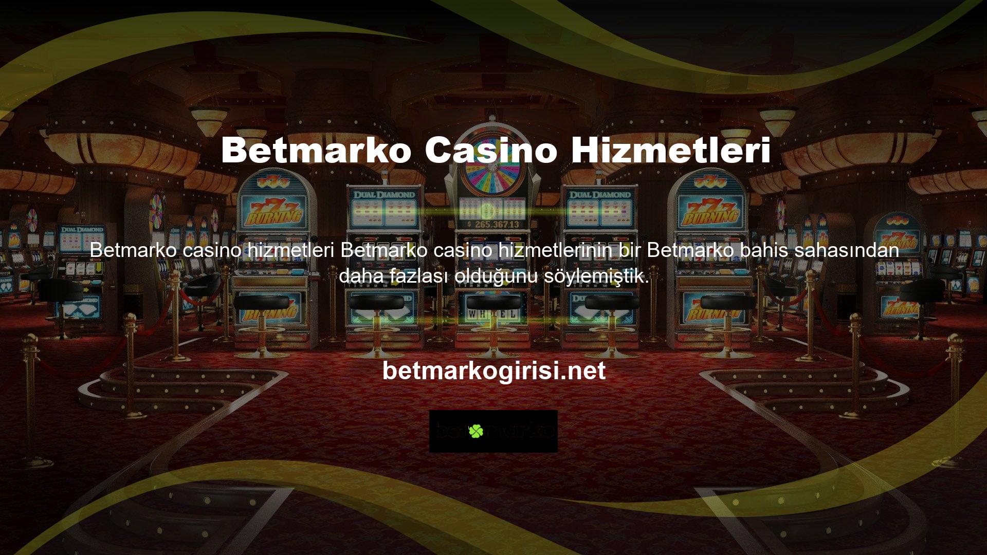 Site sadece spora bahis yapmak için değil, aynı zamanda canlı casinolar oynamak içindir